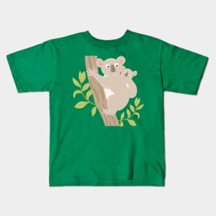 Koala Hand Drawn Cartoon Kids T-Shirt